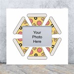 Pizza-slice-food-italian White Wall Photo Frame 5  x 7  Front