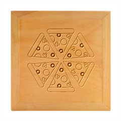 Pizza-slice-food-italian Wood Photo Frame Cube by Sarkoni