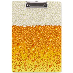 Bubble-beer A4 Acrylic Clipboard by Sarkoni