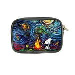 Dog Cartoon Starry Night Print Van Gogh Parody Coin Purse Back