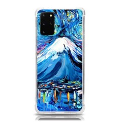 Mount Fuji Art Starry Night Van Gogh Samsung Galaxy S20plus 6 7 Inch Tpu Uv Case by Sarkoni