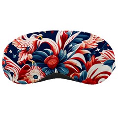 America Pattern Sleep Mask by Valentinaart