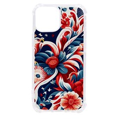 America Pattern Iphone 13 Mini Tpu Uv Print Case by Valentinaart