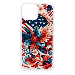 America Pattern Iphone 13 Mini Tpu Uv Print Case by Valentinaart