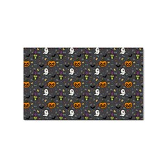 Halloween Pattern Bat Sticker Rectangular (10 Pack) by Bangk1t