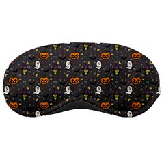 Halloween Pattern Bat Sleep Mask by Bangk1t