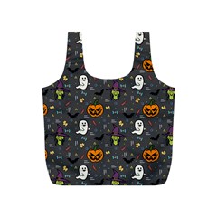 Halloween Pattern Bat Full Print Recycle Bag (s) by Bangk1t