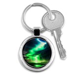 Lake Storm Neon Key Chain (Round) Front