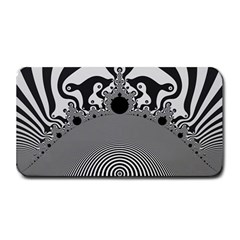 Pattern Illusion Fractal Mandelbrot Medium Bar Mat by Bangk1t