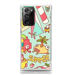 Summer Up Cute Doodle Samsung Galaxy Note 20 Ultra Tpu Uv Case by Bedest