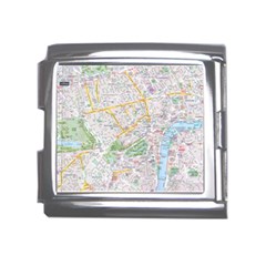 London City Map Mega Link Italian Charm (18mm) by Bedest