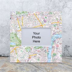 London City Map White Box Photo Frame 4  X 6  by Bedest