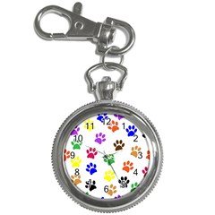 Pawprints-paw-prints-paw-animal Key Chain Watches by Ravend