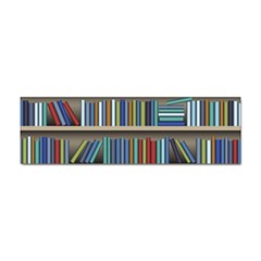 Bookshelf Sticker (bumper) by Ravend