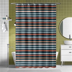 Stripes Shower Curtain 48  X 72  (small)  by zappwaits