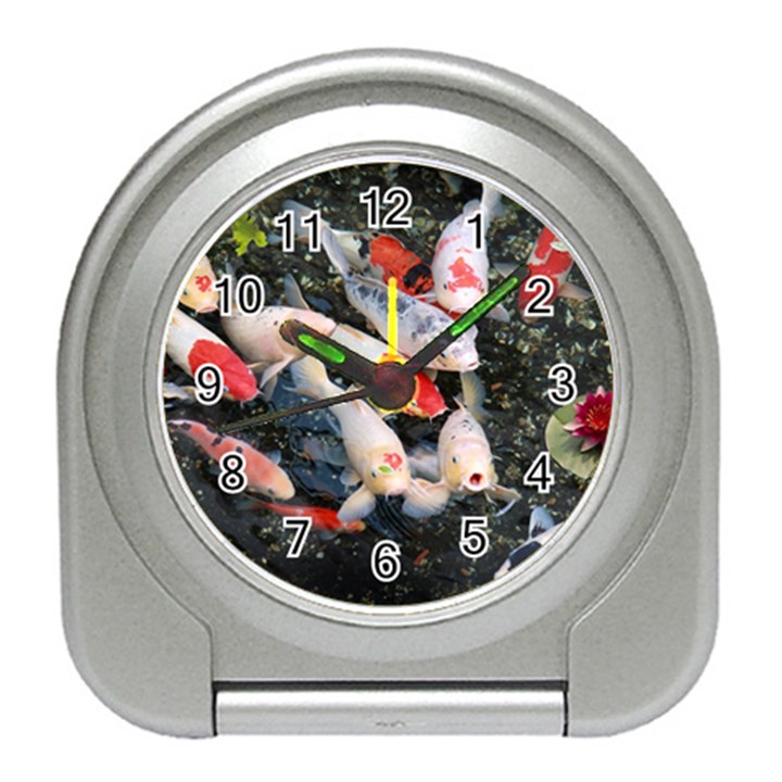 Koi Fish Nature Travel Alarm Clock