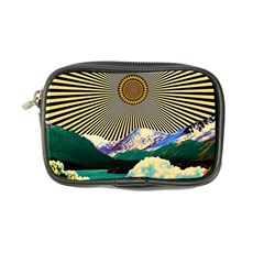 Surreal Art Psychadelic Mountain Coin Purse by Ndabl3x