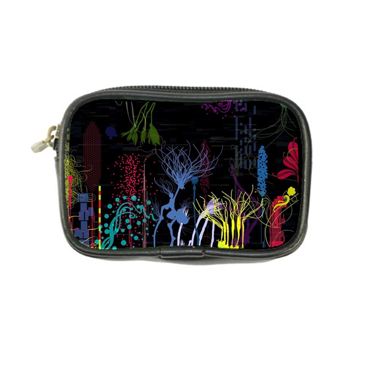 Art Design Graphic Neon Tree artwork Coin Purse