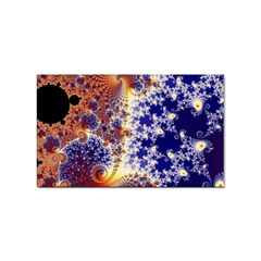 Psychedelic Colorful Abstract Trippy Fractal Mandelbrot Set Sticker (rectangular) by Bedest