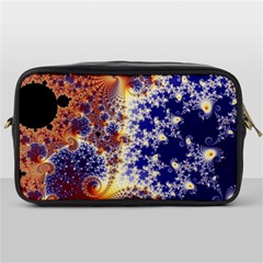 Psychedelic Colorful Abstract Trippy Fractal Mandelbrot Set Toiletries Bag (one Side) by Bedest