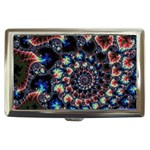 Psychedelic Colorful Abstract Trippy Fractal Cigarette Money Case Front