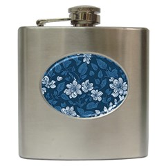 Pattern Flower Nature Hip Flask (6 Oz) by Bedest