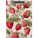 Strawberry Fruit A4 Acrylic Clipboard Front