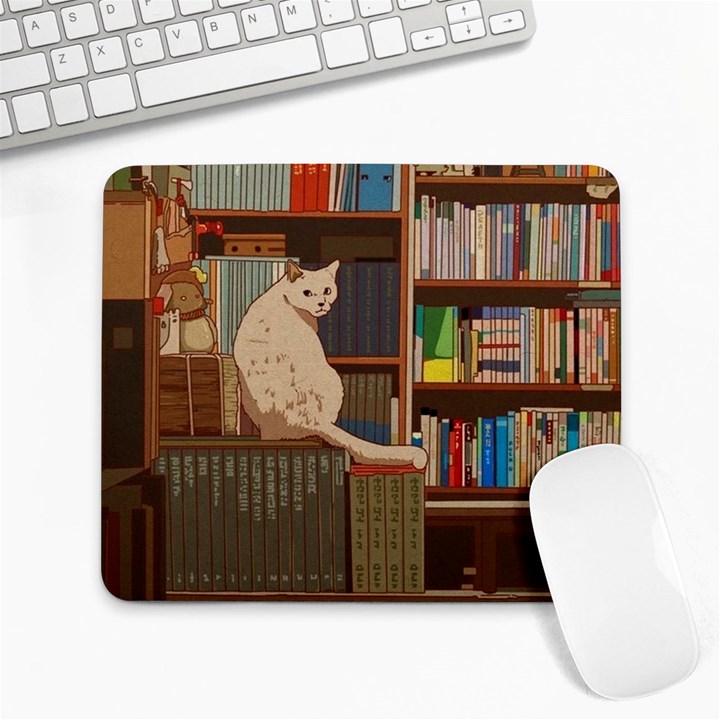 Library Aesthetic Large Mousepad