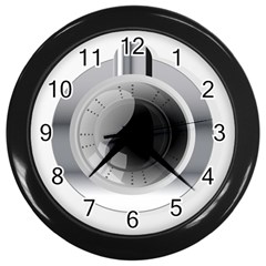 Washing Machines Home Electronic Wall Clock (black) by Sarkoni