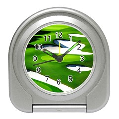 Golf Course Par Green Travel Alarm Clock by Sarkoni