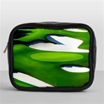 Golf Course Par Green Mini Toiletries Bag (One Side) Front