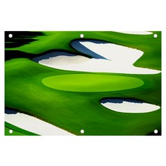 Golf Course Par Green Banner And Sign 6  X 4  by Sarkoni