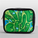 Golf Course Par Golf Course Green Mini Toiletries Bag (One Side) Front