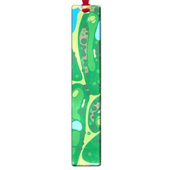 Golf Course Par Golf Course Green Large Book Marks by Sarkoni