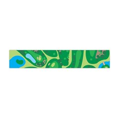 Golf Course Par Golf Course Green Premium Plush Fleece Scarf (mini) by Sarkoni