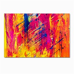 Abstract Design Calorful Postcards 5  X 7  (pkg Of 10) by nateshop