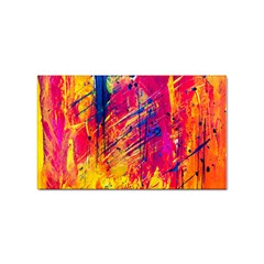 Abstract Design Calorful Sticker (rectangular) by nateshop