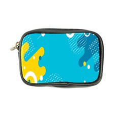 Blue Yellow Abstraction, Creative Backgroun Coin Purse by nateshop