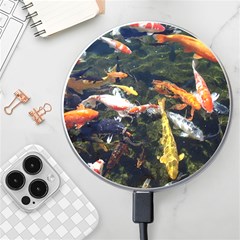 Koi Pond 3d Fish Wireless Fast Charger(white) by Grandong