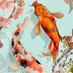 Koi Fish Play Mat (square) by Grandong