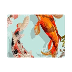 Koi Fish Premium Plush Fleece Blanket (mini) by Grandong