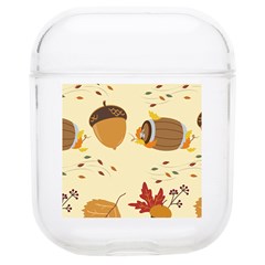 Leaves Foliage Acorns Barrel Airpods 1/2 Case by Ndabl3x