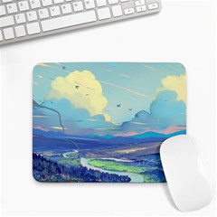 Digital Art Fantasy Landscape Small Mousepad by uniart180623