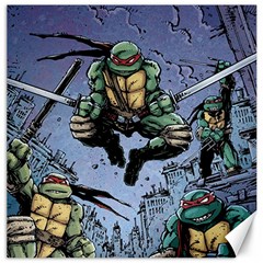 Teenage Mutant Ninja Turtles Comics Canvas 20  X 20  by Sarkoni