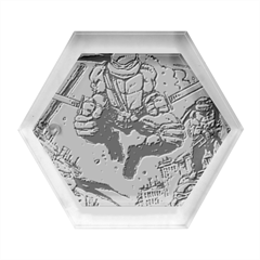 Teenage Mutant Ninja Turtles Comics Hexagon Wood Jewelry Box by Sarkoni