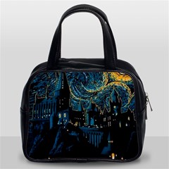 Hogwarts Starry Night Van Gogh Classic Handbag (two Sides) by Sarkoni