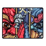 Japan Art Aesthetic Fleece Blanket (Small) 50 x40  Blanket Front