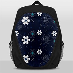 Flower Pattern Texture Backpack Bag by Grandong