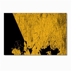 Yellow Best, Black, Black And White, Emoji High Postcards 5  X 7  (pkg Of 10) by nateshop