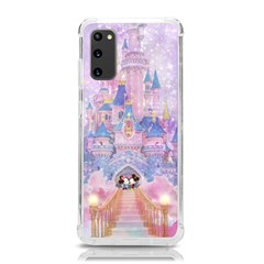 Disney Castle, Mickey And Minnie Samsung Galaxy S20 6 2 Inch Tpu Uv Case by nateshop